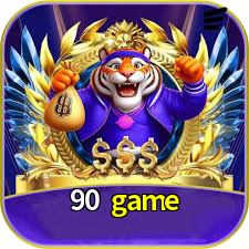 Imagem promocional da 90 game mostrando a plataforma e suas vantagens